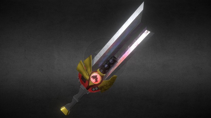 Epic sword 3D Model