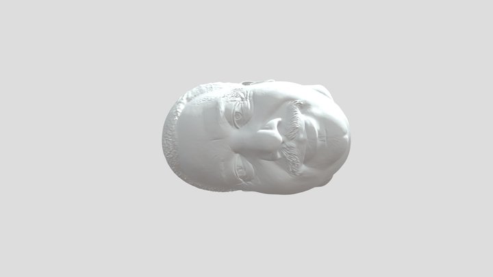 Cleveland Brown Action Figure Head 4 3D Printing