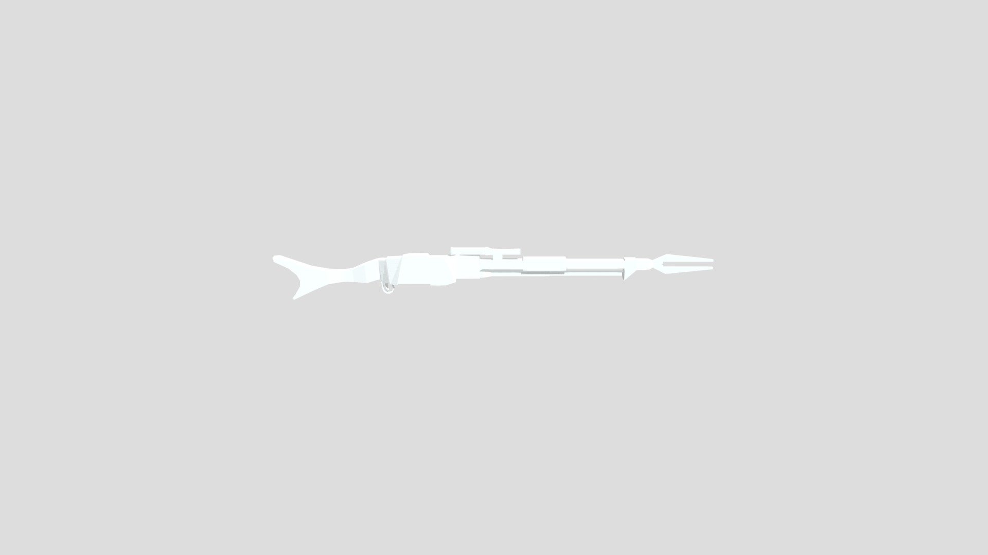 Mandalorian Rifle Unfinished