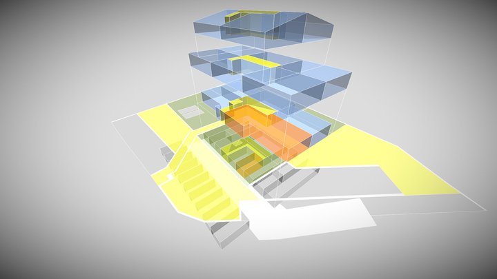 Appartamento Noventa Padovana Edificio 3D Model