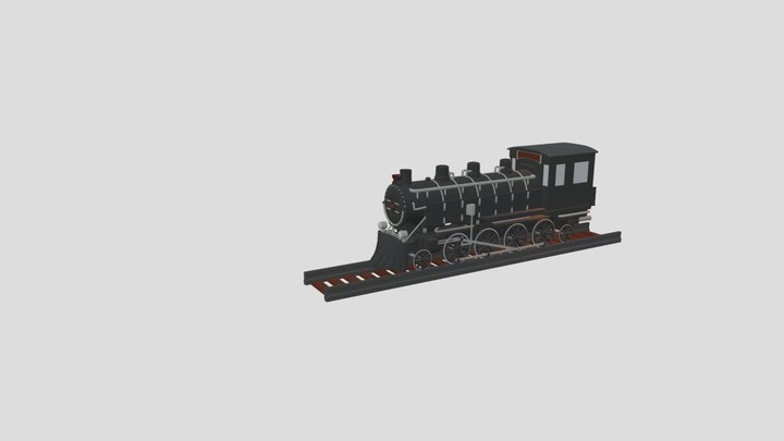 Train [XYZ school] 3D Model