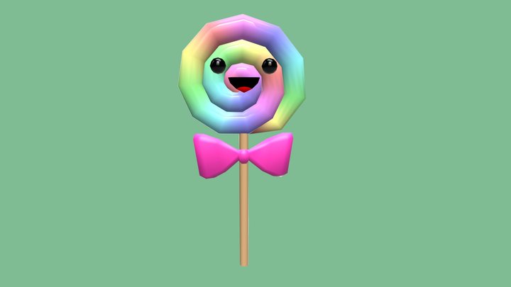 Lollypop 3D Model