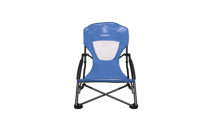 Turkey Chair (Blue/Gray) 3D Model
