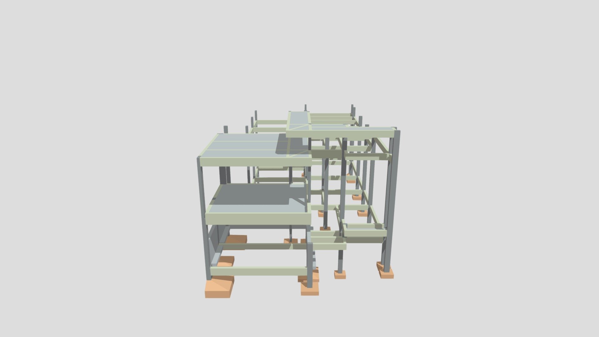 Residência AM - Estrutura BV-R1-32-RV1 — Sketchfab embed 3D viewer