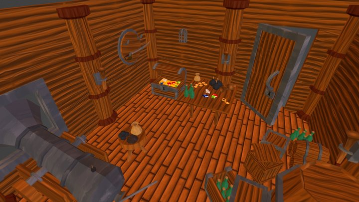 Pirate Environment - Modular Kit 3D Model
