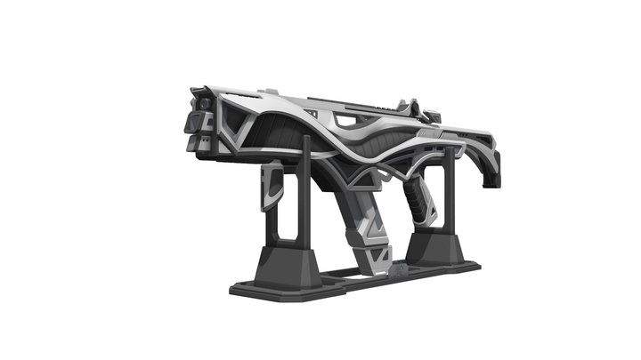 R-99 Cutting Edge - APEX - Printable 3d model 3D Model