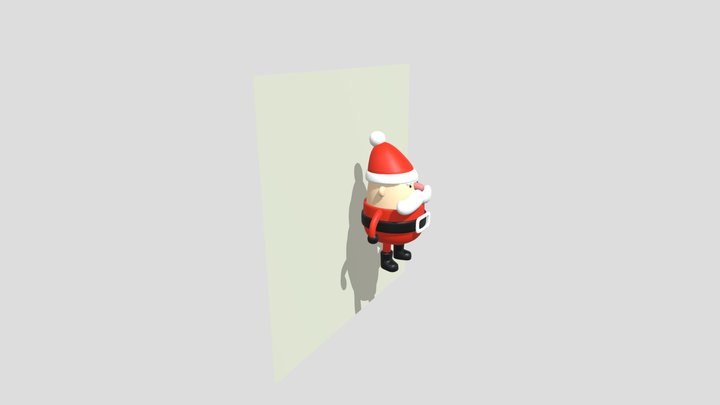 Santa 3D Model