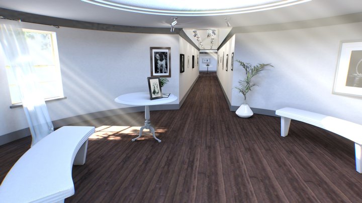 Richard's Art Gallery - Audio Tour 3D Model