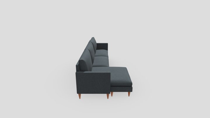 Modern Couch 3D Model