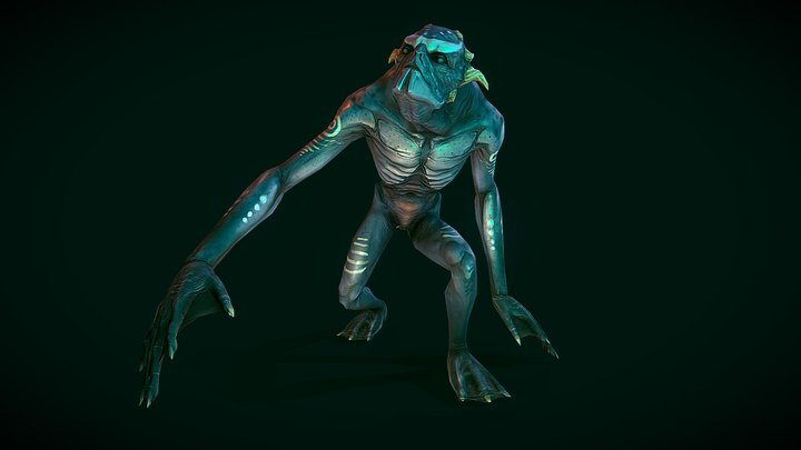 Water Imp 3D Model