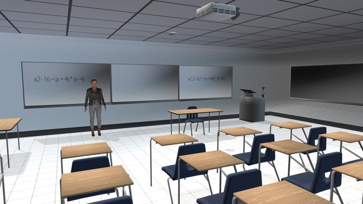 Classroom Touchpad 3D Model
