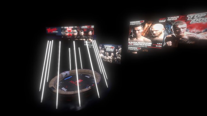 "TopDog" ring 3D Model