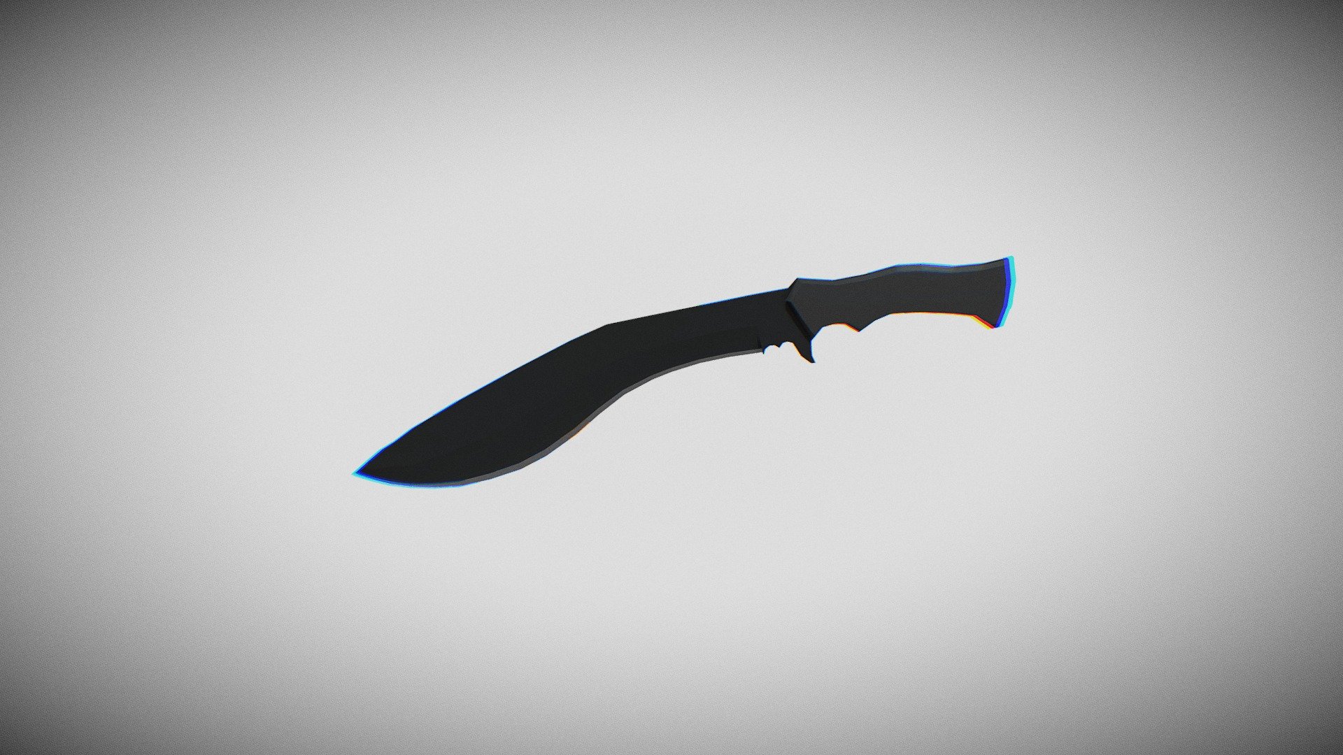 Low-Poly Kukri