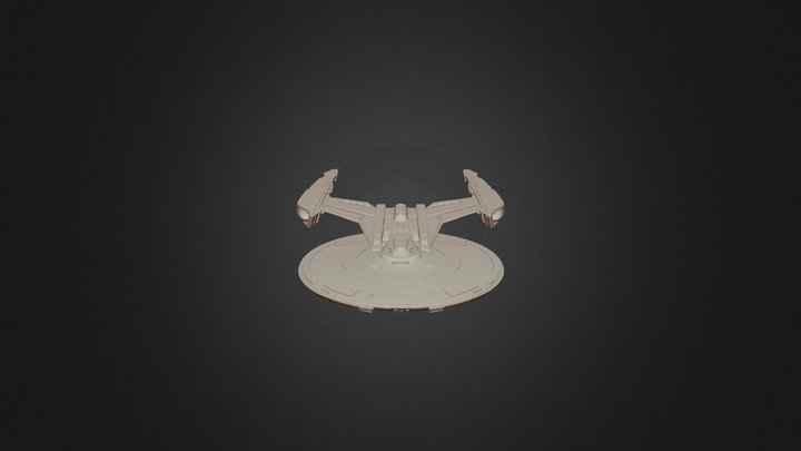 Shepard Class Refit V2 3D Model