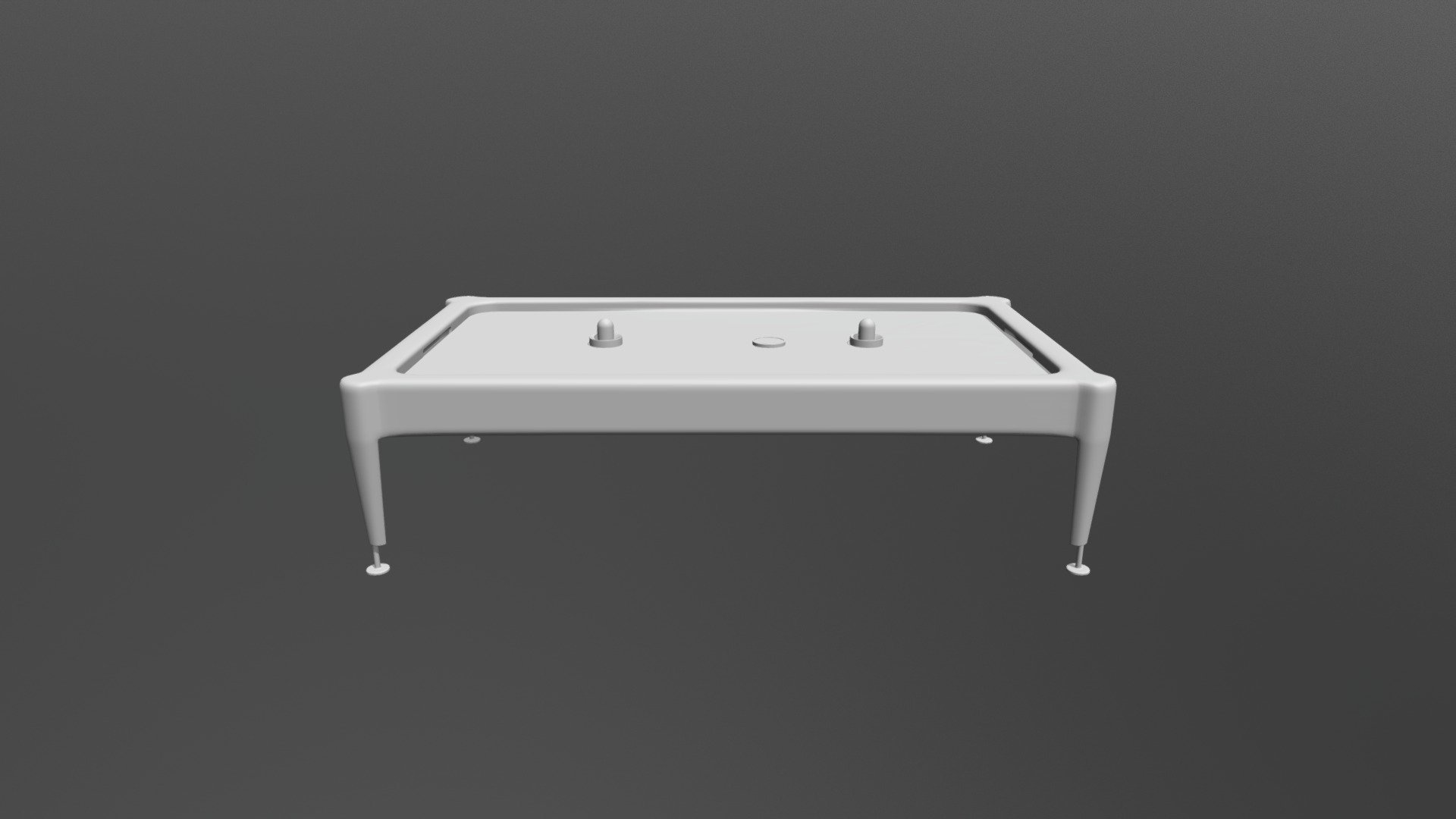 KNB310 Air Hockey Table 3D model by William Brittain