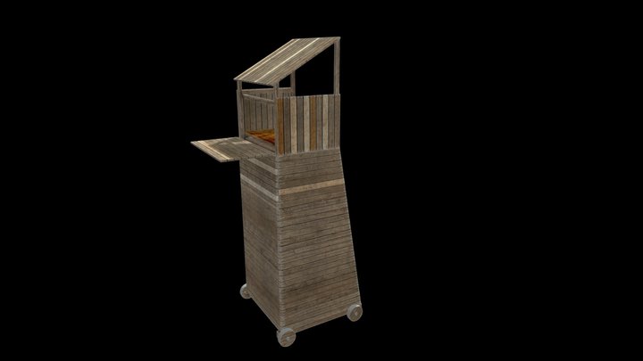siege tower 3D Model