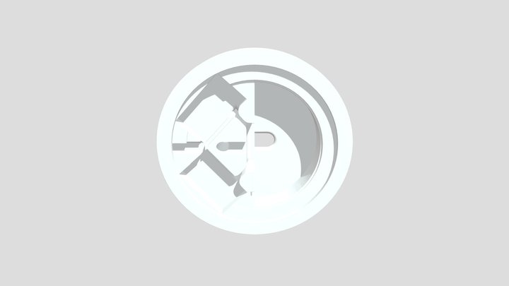 鞠躬小灯-底座 3D Model