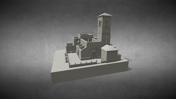 Iglesia de La Encarnación_Albolote (Granada) 3D Model