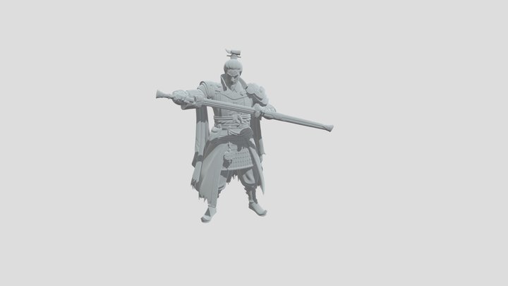 Caocao 3D Model