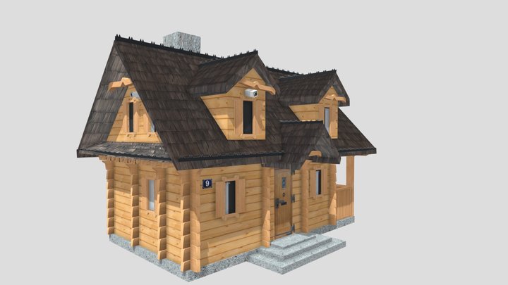 Ecohouse - House 3D Model