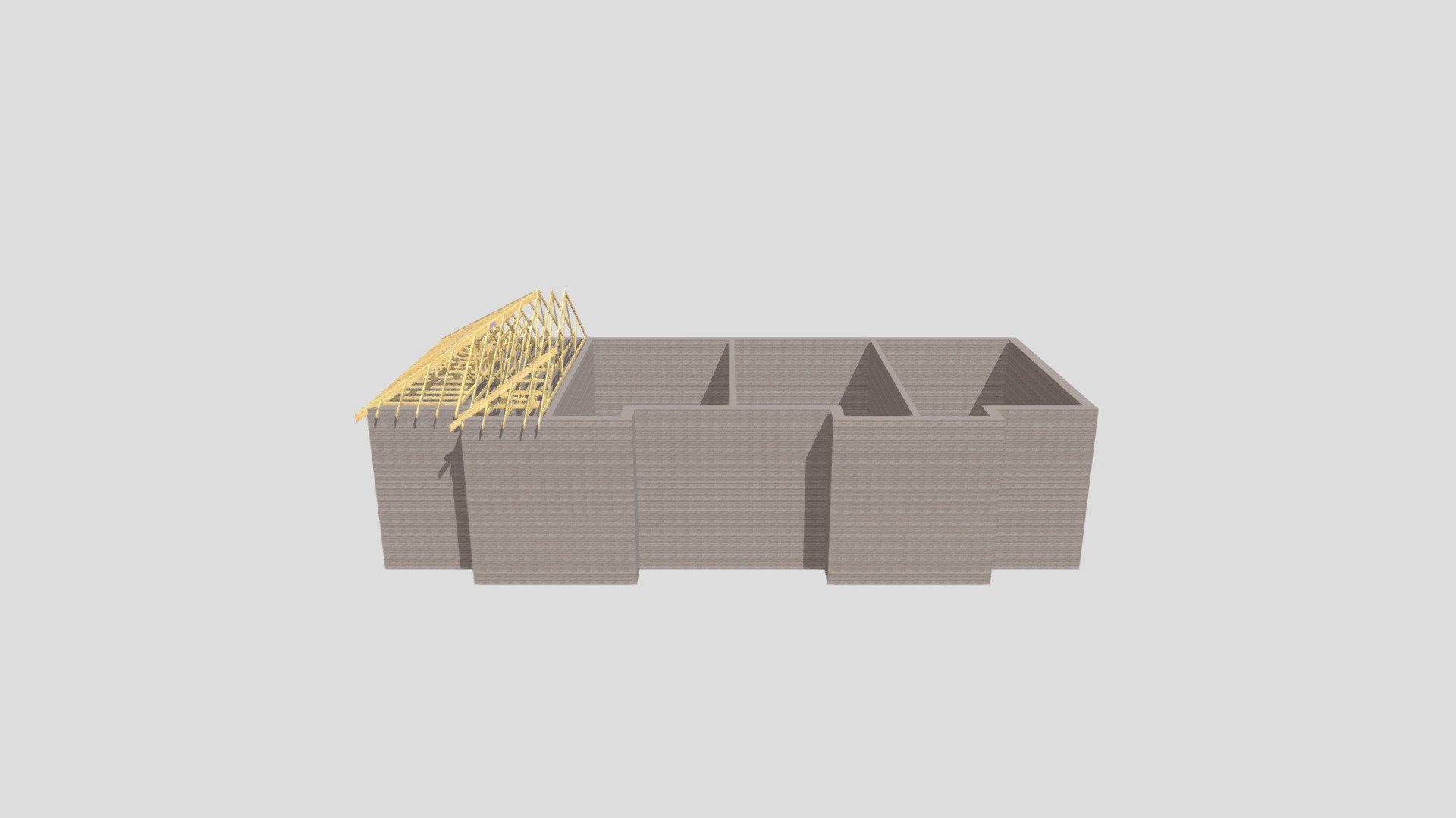 Type D1 End Unit Roof