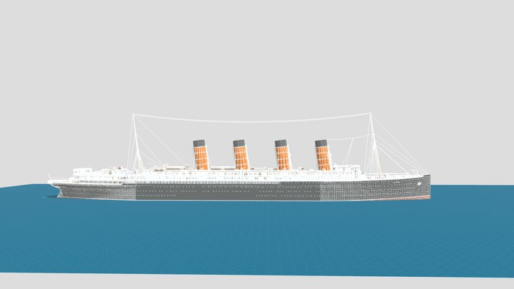 RMS Lusitania – Free 3D Model STL