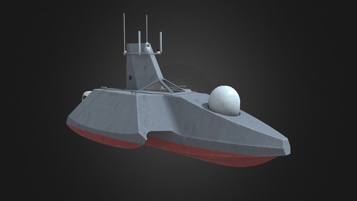 Endeavor Manta 3D Model