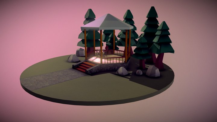 Forest 3D Model