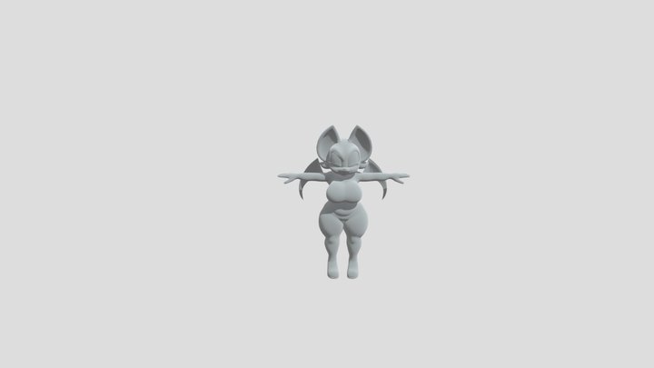 Rouge - Zero Suit (v1.6) 3D Model