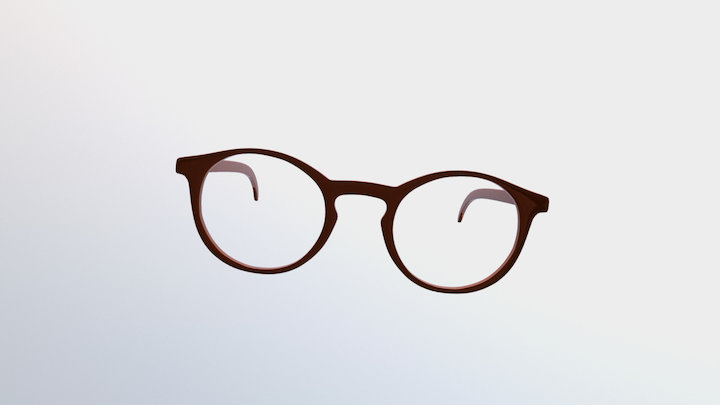 Occhiali 3D Model