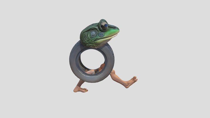 Boneca Ambalabu 3D Model