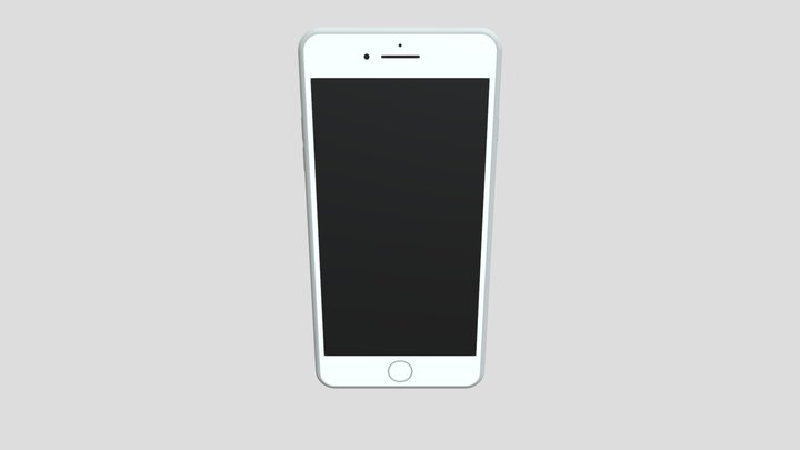 iPhone 8 Plus 3D Model