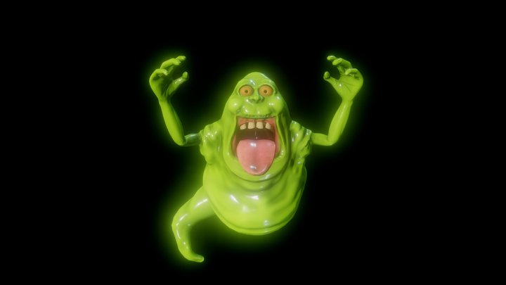 Slimer - Ghost Busters 3D Model