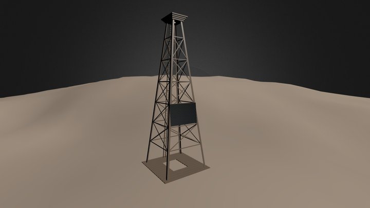 derrick 3D Model