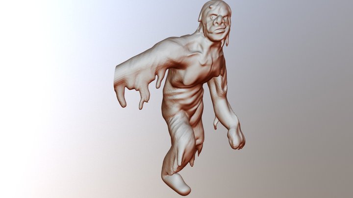 Day 5 Golem 3D Model