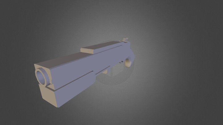 Bonsai Gun 3D Model