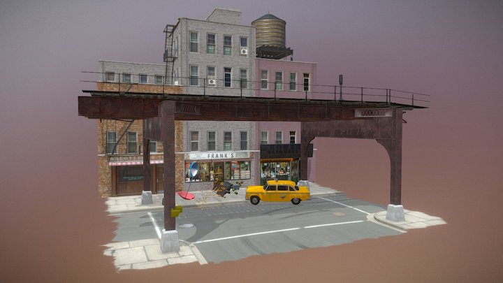 New York Diorama 3D Model