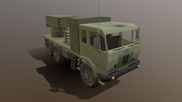 M-77 Oganj MLRS