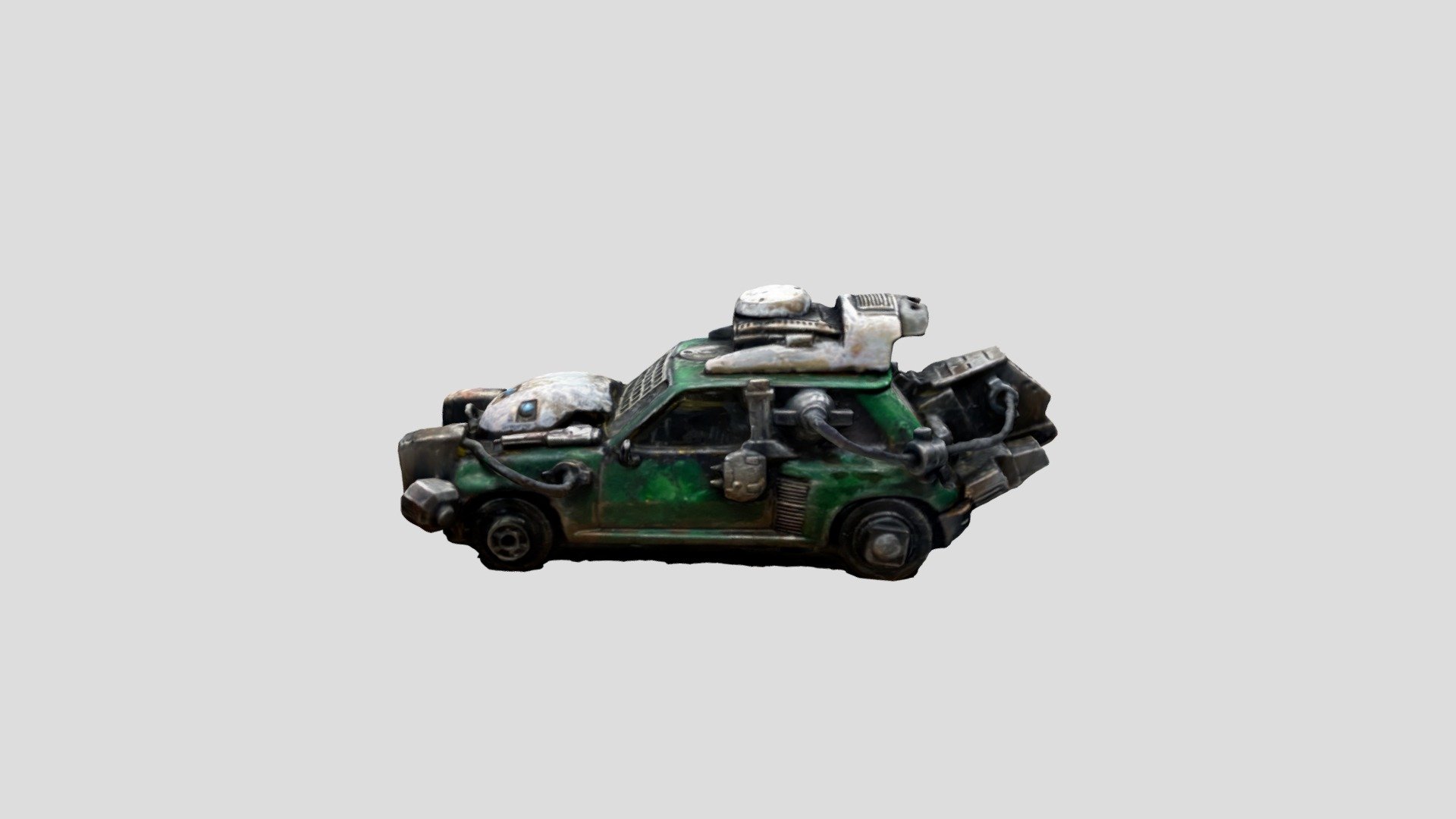 Cyberpunk car