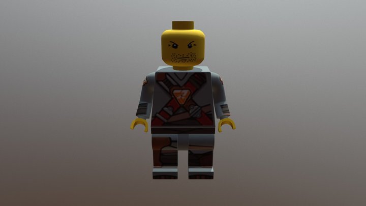 Lego Person 3D Model