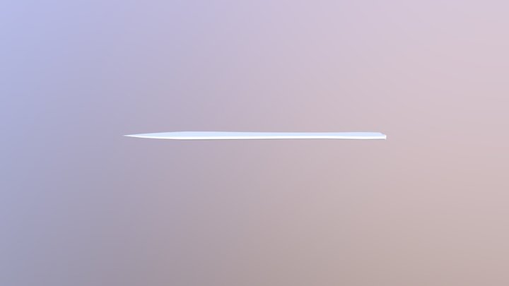 Sword Model Follow 3D Model