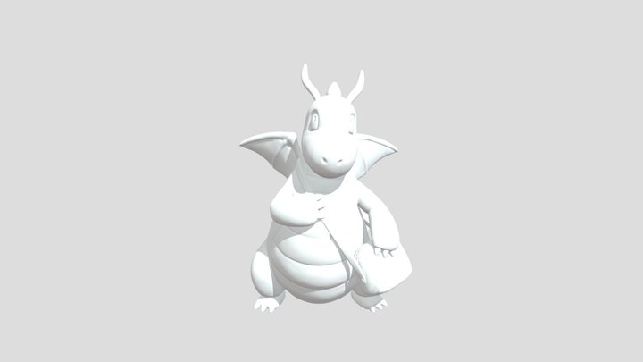 Dragonite 3D Model