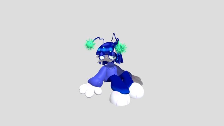 MochaTheSillySkinEater (me lol) 3D Model
