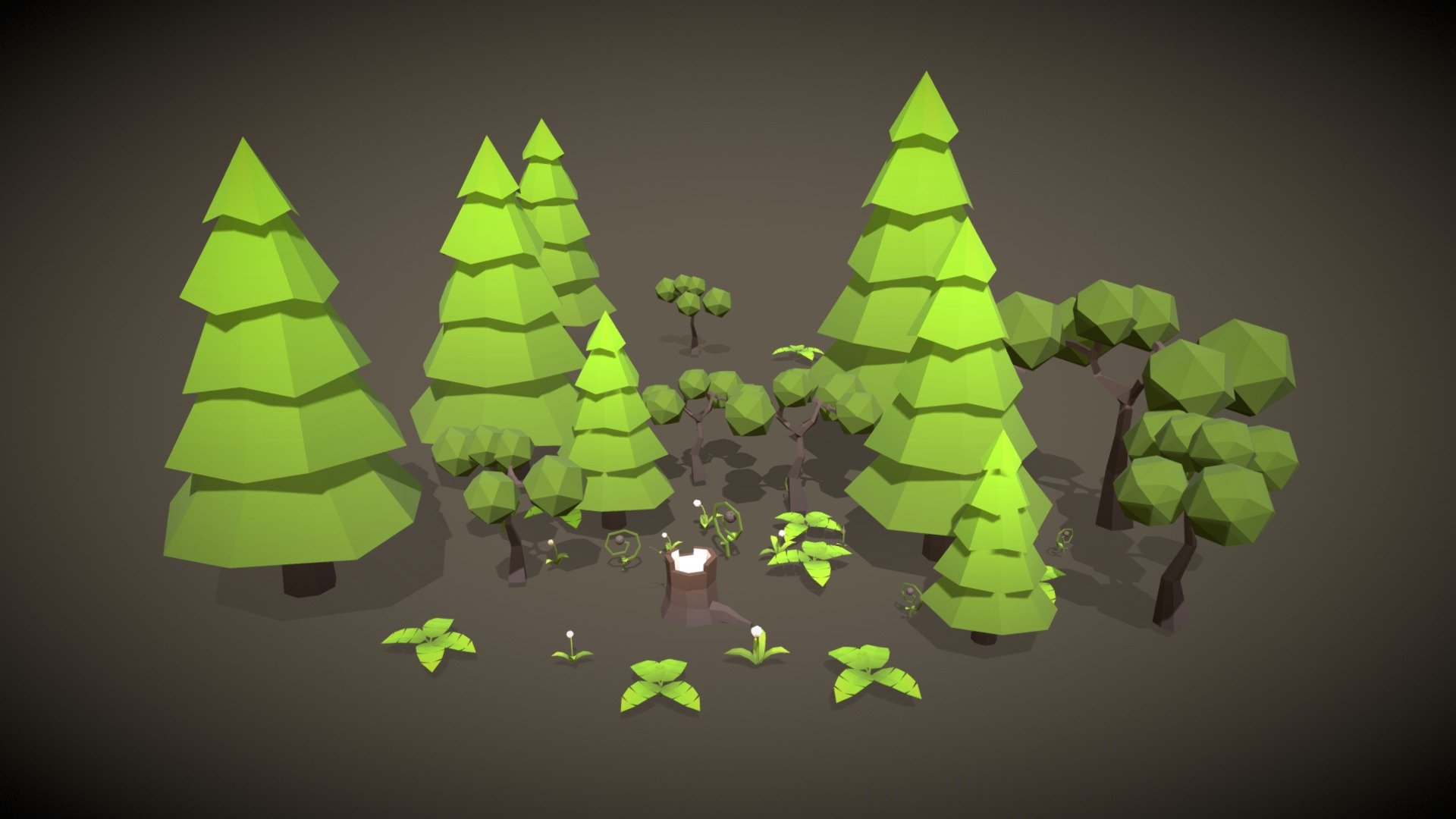 forest - Download Free 3D model by kyopstl [0e50f65] - Sketchfab