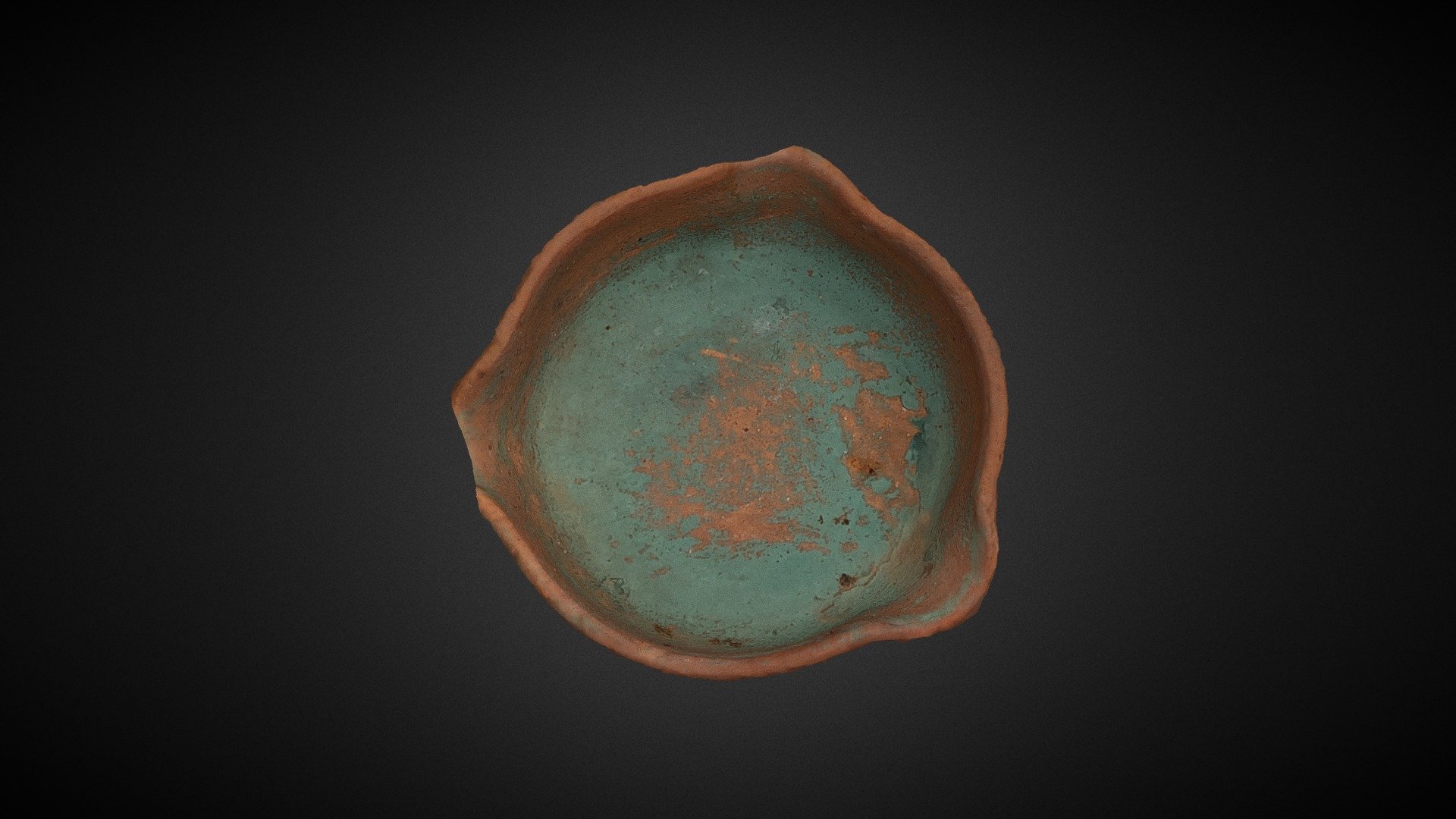 Ceramic ashtray - handmade