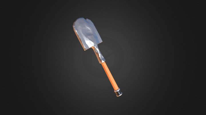 Game Shovel. 3D Model