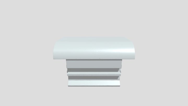 Mechanical part with layered design 3D Model