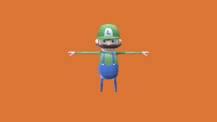 Luigi 3D Model
