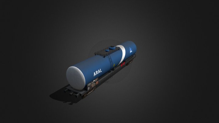 Aral Tanker 3D Model
