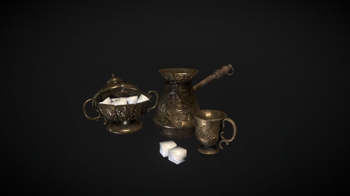 Crockery 3D Model